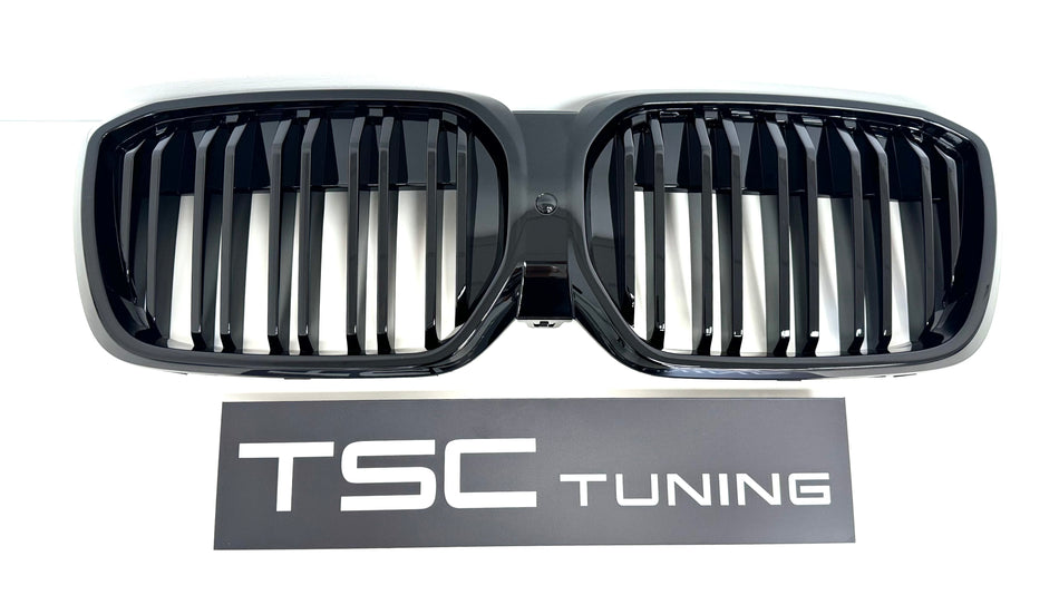 PARA BMW iX3 G08 LCI PARRILLA DEPORTIVA  NEGRO BRILLANTE