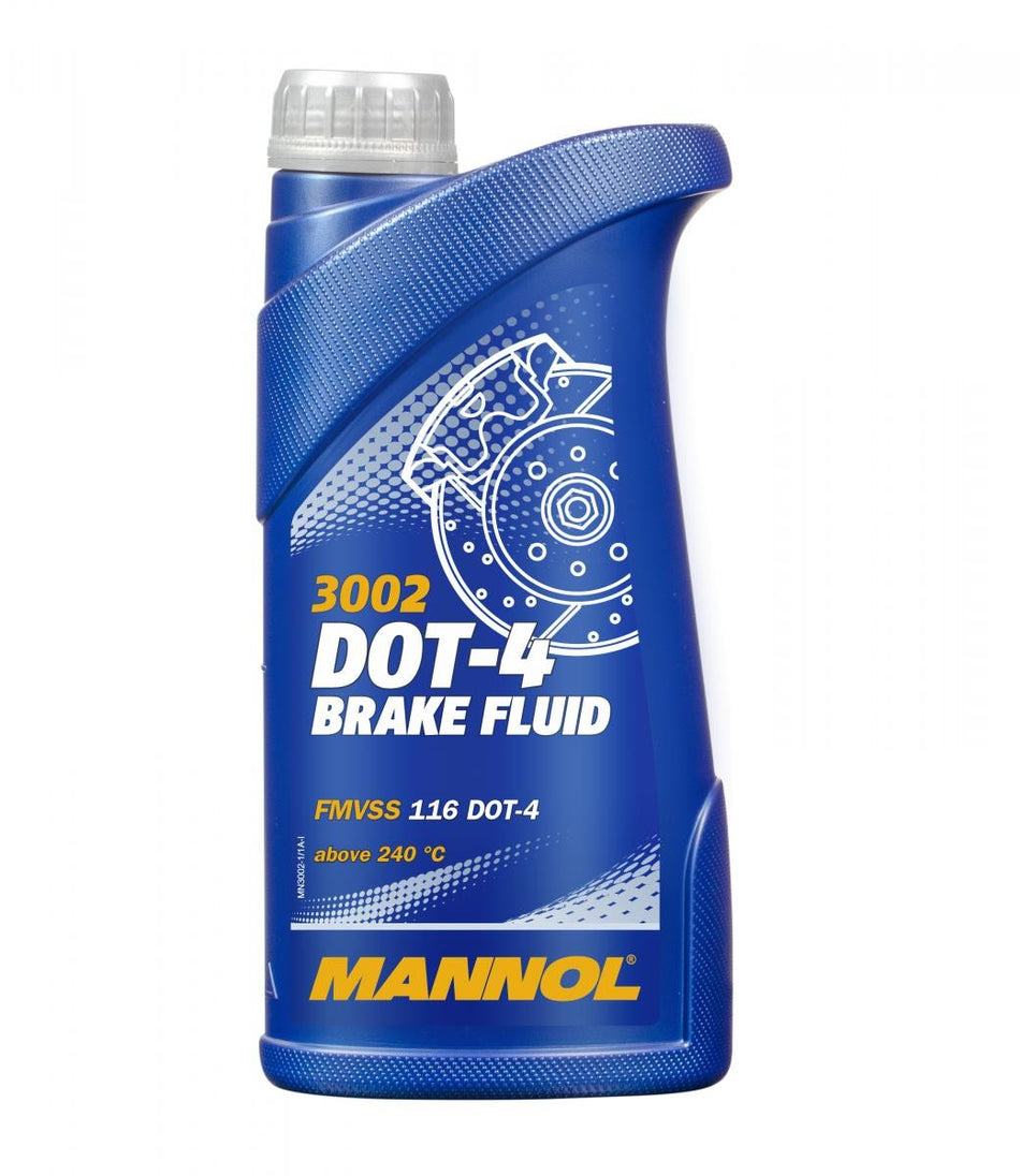 MANNOL DOT 4  BRAKE FLUID 3002-1  Líquido de frenos